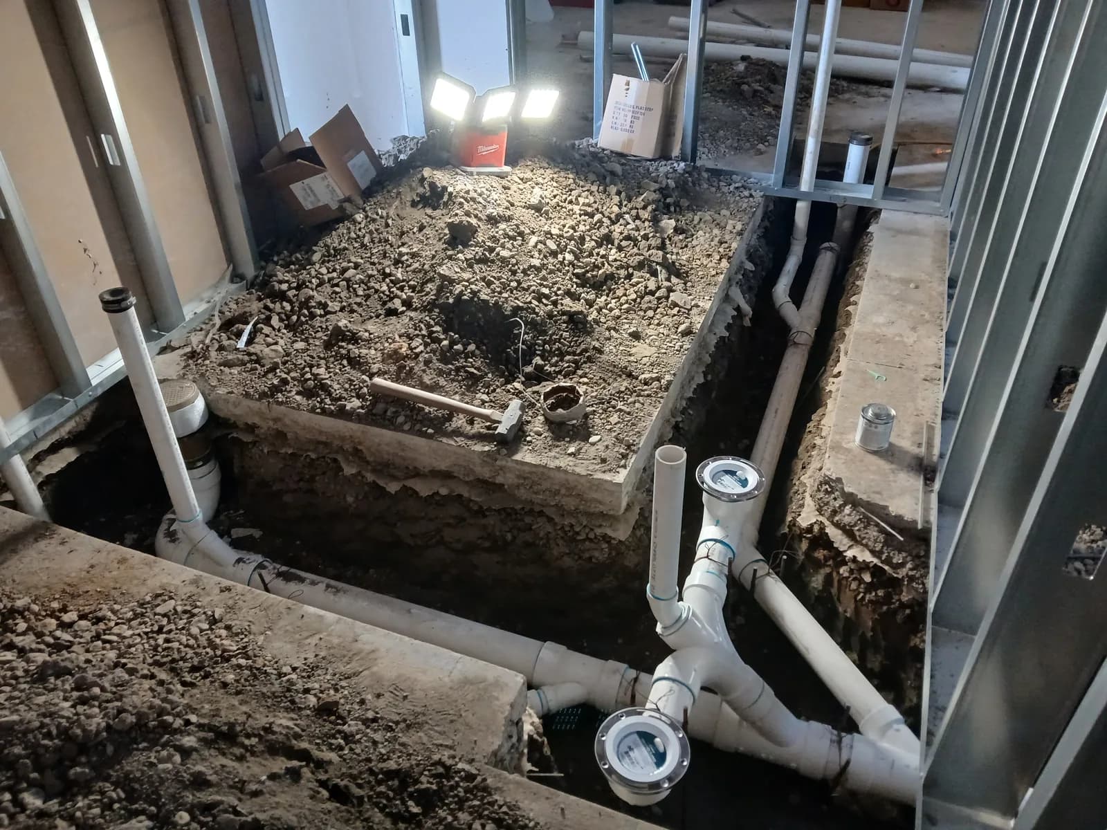 Sewer Repair & Replacement work by Avanté Plumbing in Sonoma County